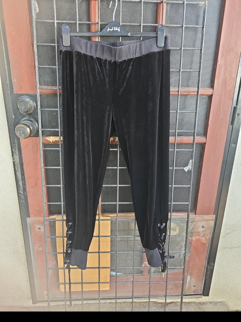 n:PHILANTHROPY Black Relaxed Drawstring Pants